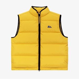 Aime Leon Dore Yellow Down Puffer Vest XL
